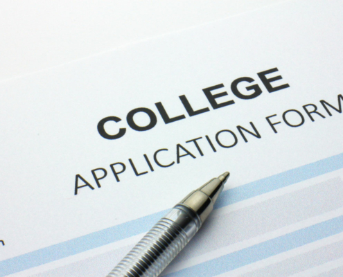 2021 college admissions application