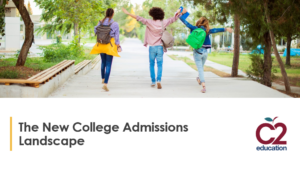 what's new in college admissions webinar