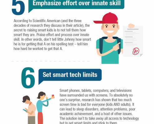 c2 education infographic with parenting resolutions