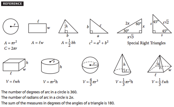Remembering your geometry formulas is a must for ACT math success.