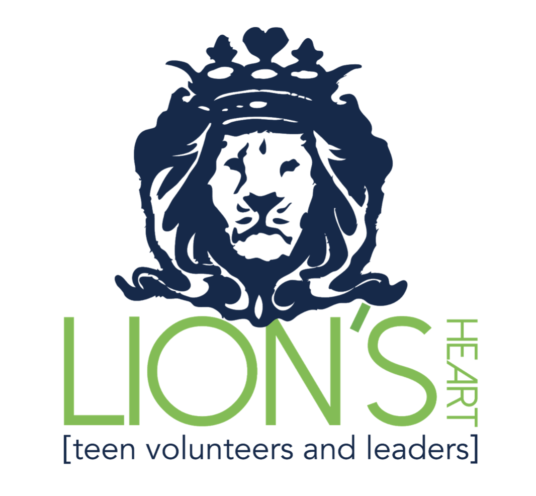 lions heart teen volunteers logo