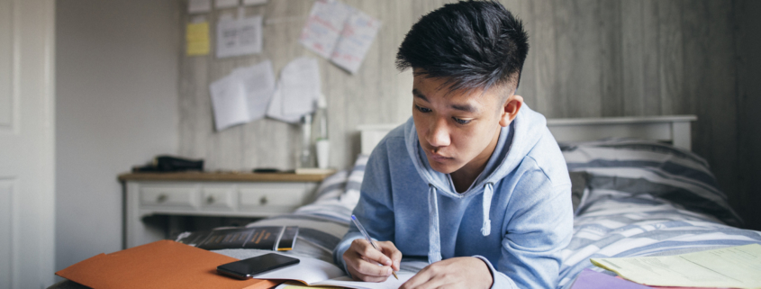 studying at home in the current COVID-19 environment